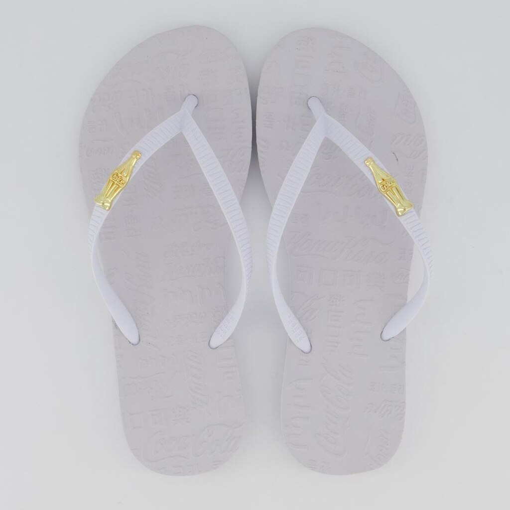 Chinelo Coca Cola Way Feminino Branco