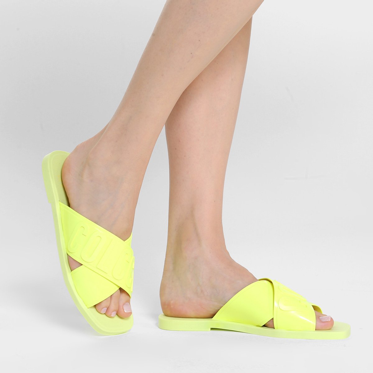 Chinelo Colcci Tiras Cruzadas Logo - 1