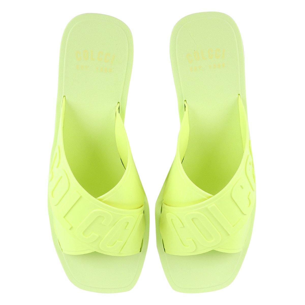 Chinelo Colcci Tiras Cruzadas Logo - 3