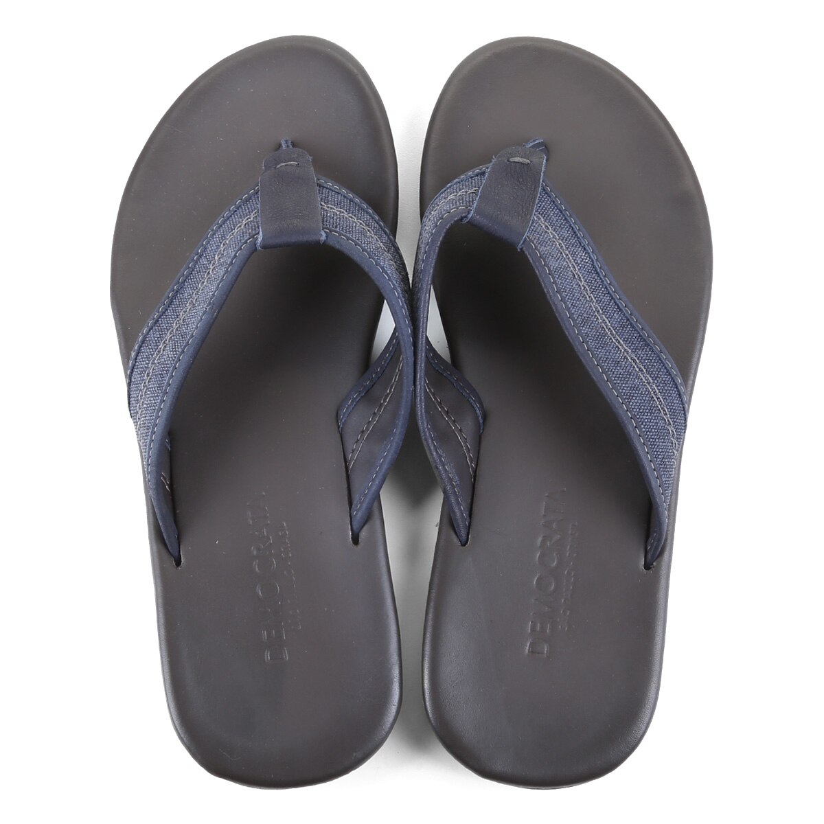 Chinelo Couro Democata Zyon Masculino Menor preço em Chinelo Couro Democata Zyon Masculino