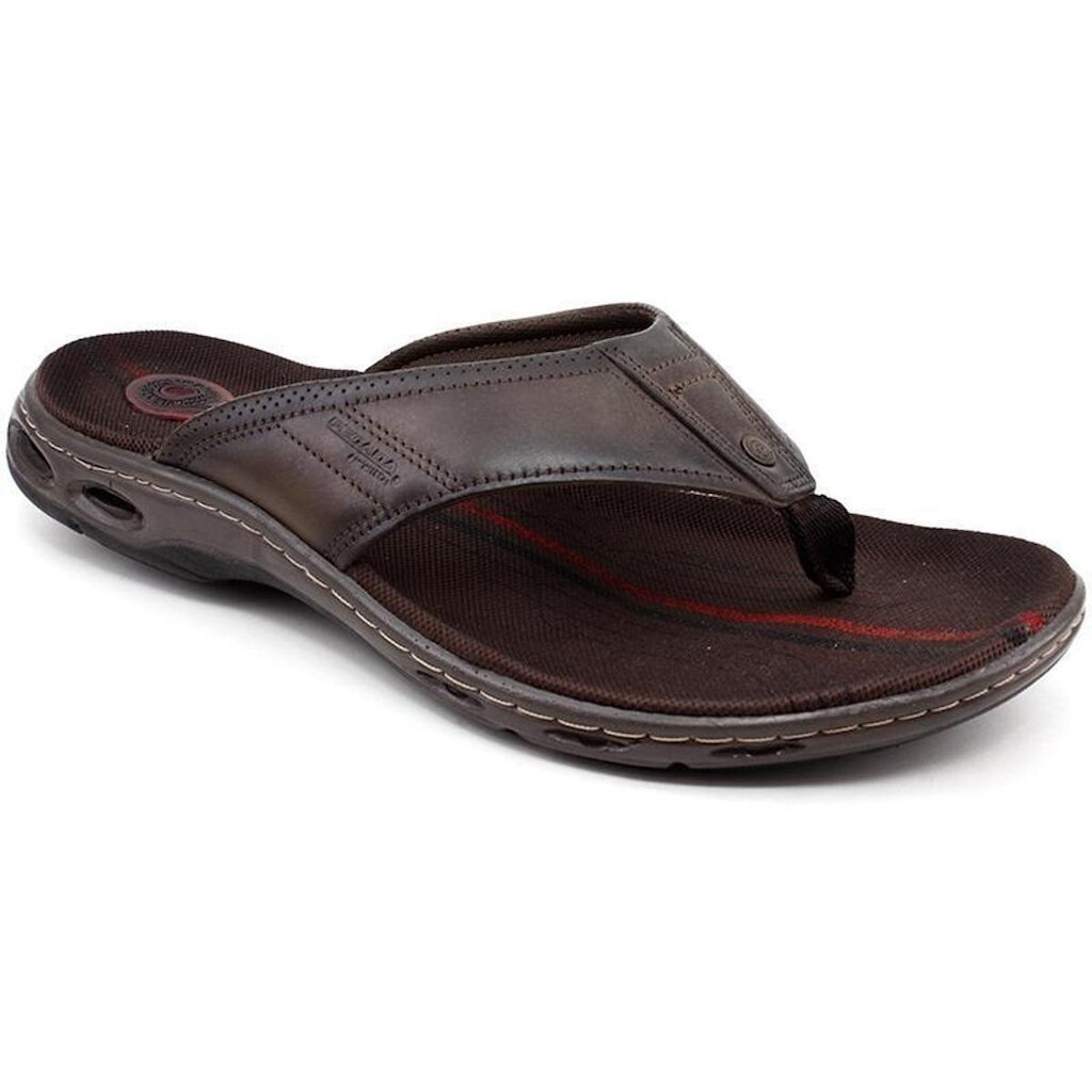 Chinelo Couro Masculino Pegada