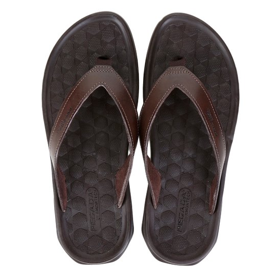 Chinelo Couro Pegada Masculino - Marrom é boa?