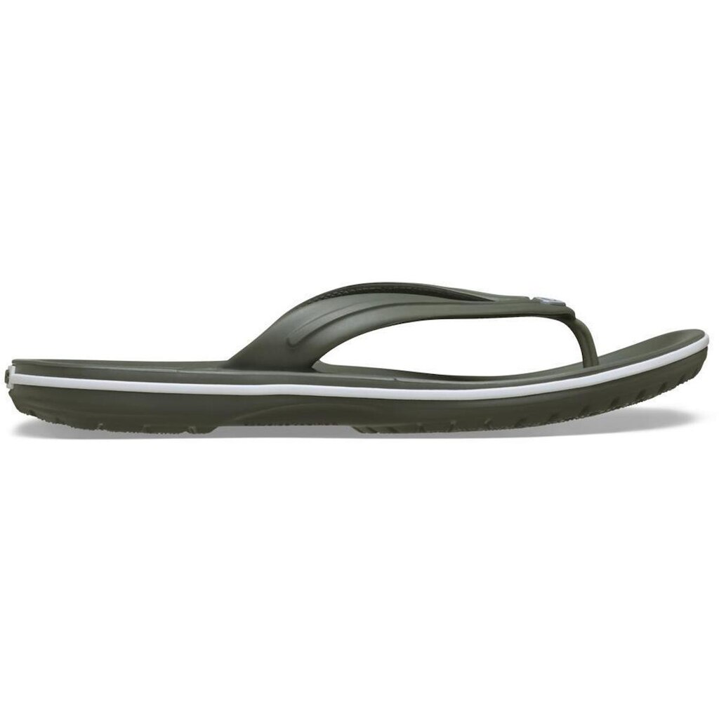 Chinelo Crocs Crocband Flip Dusty Olive