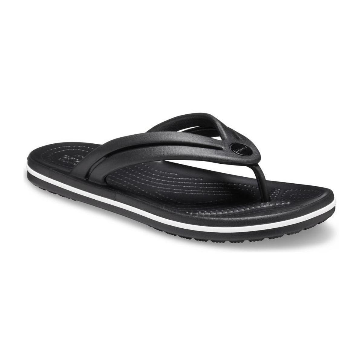 Chinelo crocs crocband w flip black Menor preço em Chinelo crocs crocband w flip black