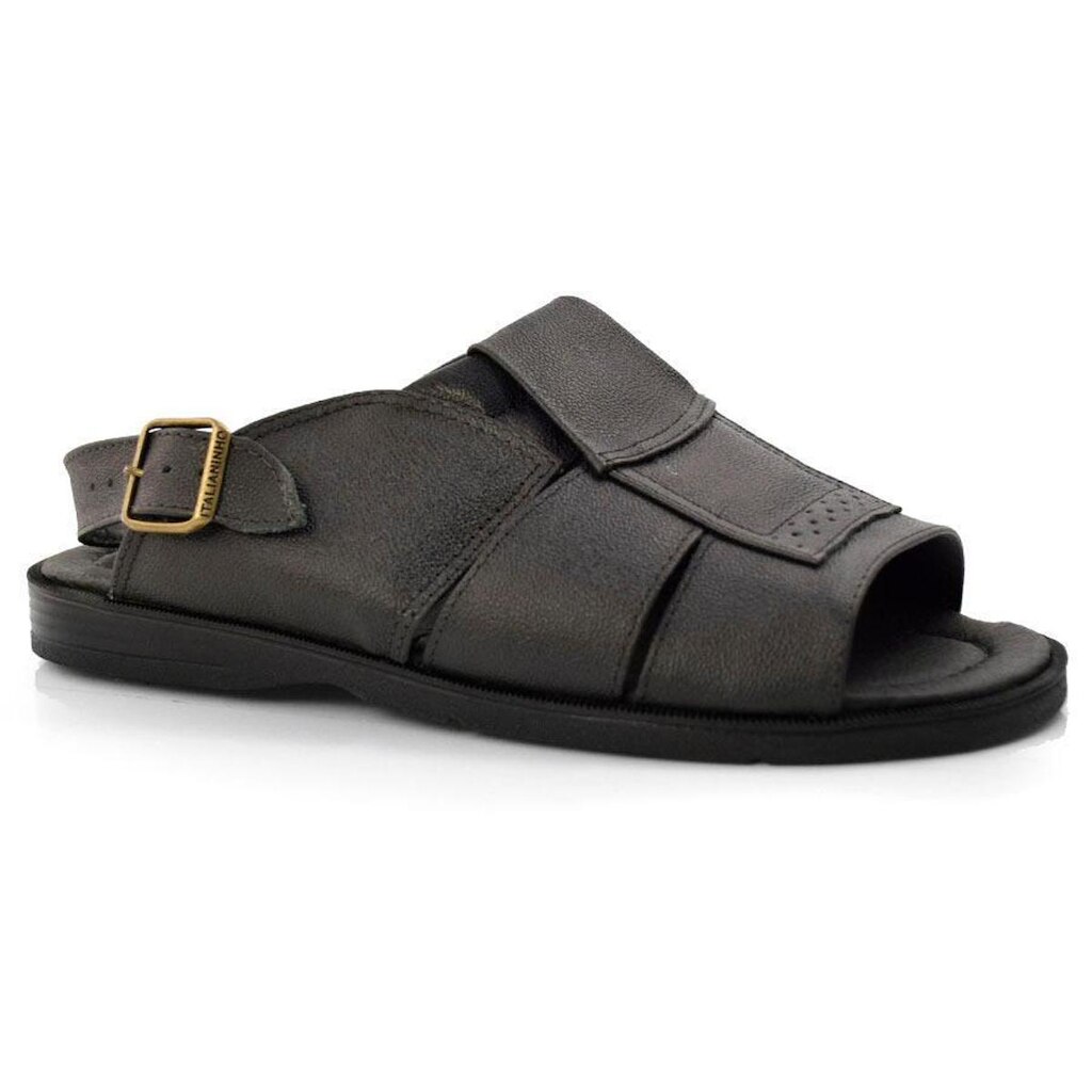 Chinelo de Couro Masculino Italianinho 34302