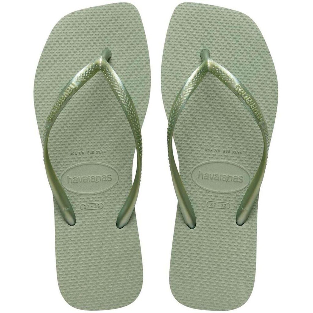 Chinelo de Dedo Feminino Básico Havaianas Slim Square