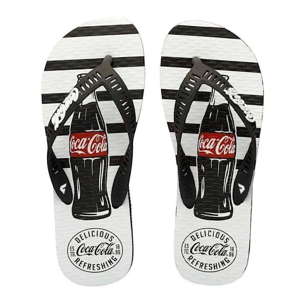 Chinelo de Dedo Feminino Conforto Coca Cola Delicious