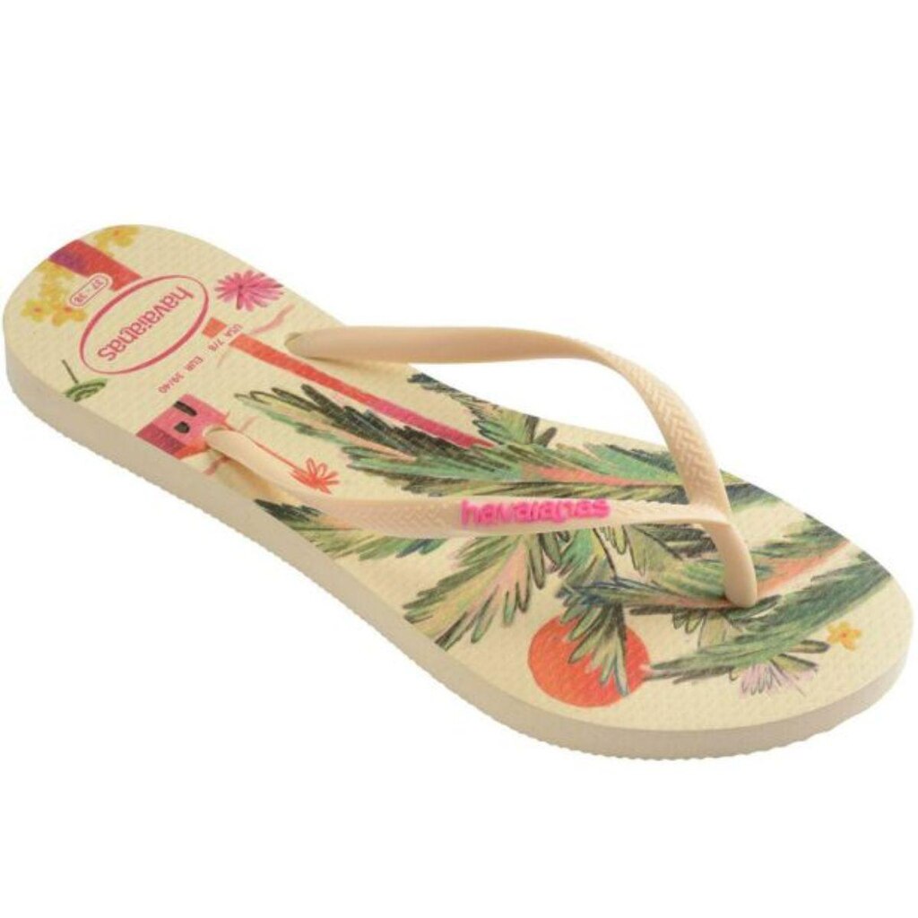 Chinelo de Dedo Feminino Estampa Havaianas Slim Summer