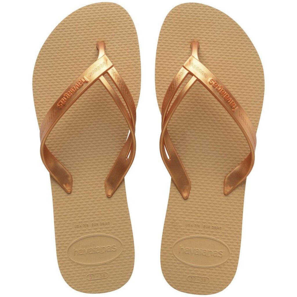 Chinelo de Dedo Feminino Leve Resistente Havaianas Elegance