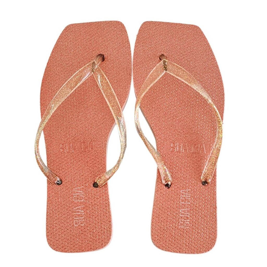 CHINELO DE DEDO FEMININO SUA CIA COM GLITER - 17003GL