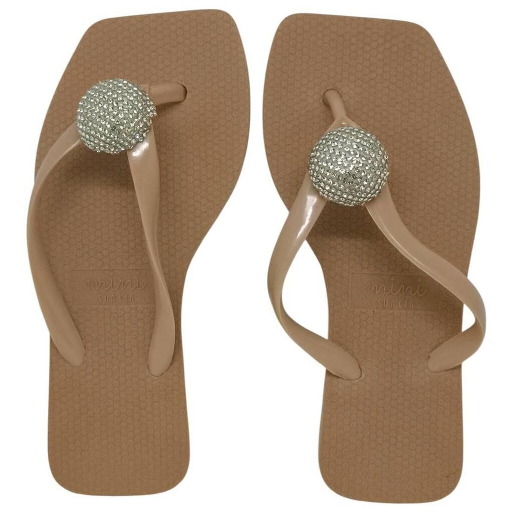 Chinelo de Dedo Infantil Menina Conforto Leve Sua cia Mini