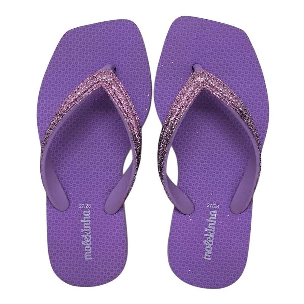 Chinelo De Dedo Infantil Menina Facil Calce Macio Molekinha