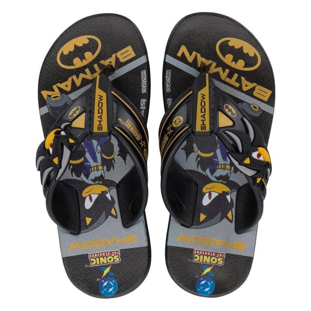 Chinelo de Dedo Infantil Menino Conforto Sonic Grendene Kids