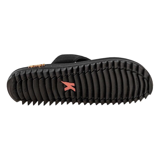 Chinelo de Dedo Masculino Preto e Dourado Kivah Kenner