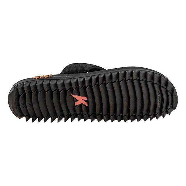 Chinelo de Dedo Masculino Preto e Dourado Kivah Kenner