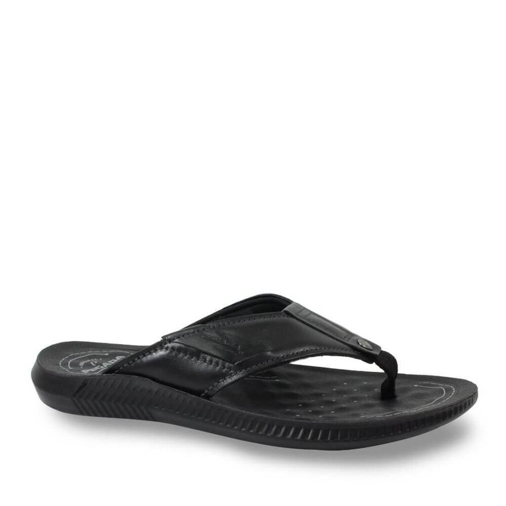 Chinelo de Dedo Pegada 133101 Couro Masculino