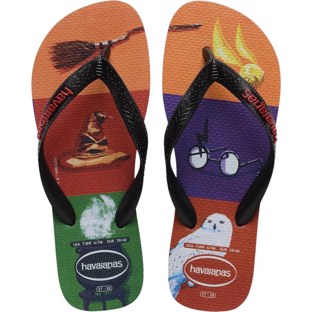 Chinelo Dedo Casual Dia a Dia Passeio Praia Havaianas Harry Potter