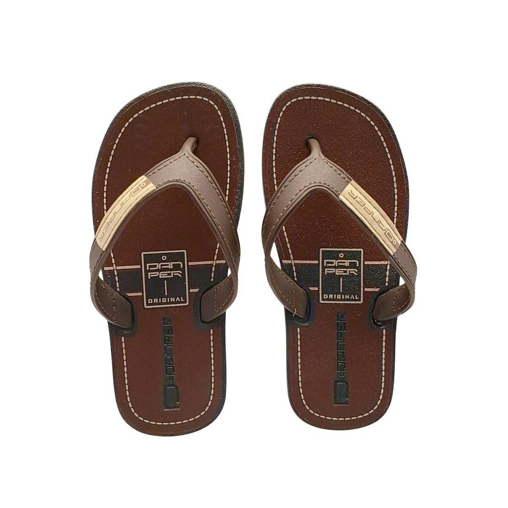Chinelo Dedo Casual Infantil Danper Básico Costurado