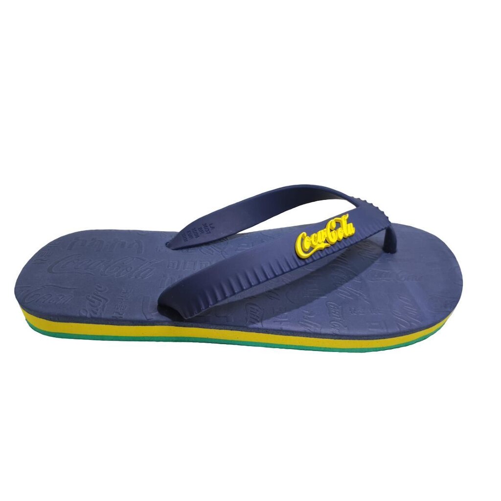 Chinelo Dedo Casual Masculino Brasil Copa Coca Cola Cc3805