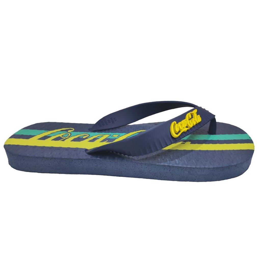 Chinelo Dedo Casual Masculino Brasil Copa Coca Cola Cc3807