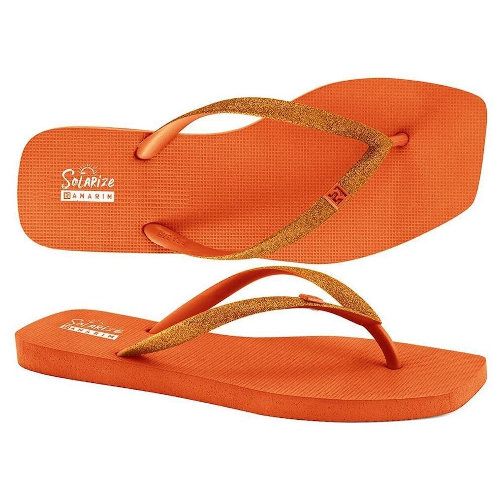 Chinelo Dedo Ramarim Laranja Feminino RAMARIM
