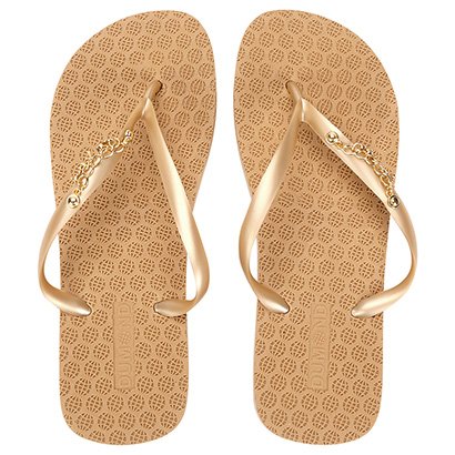 Chinelo Dumond Boa Sorte - Dourado | Netshoes