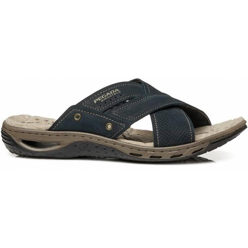 Chinelo em Couro Pegada 131675 Masculino