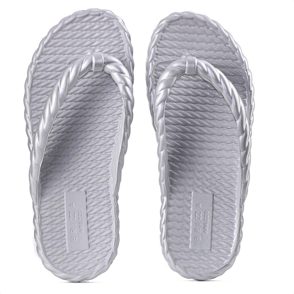 Chinelo EVA Brizza Arezzo Prata - Feminino
