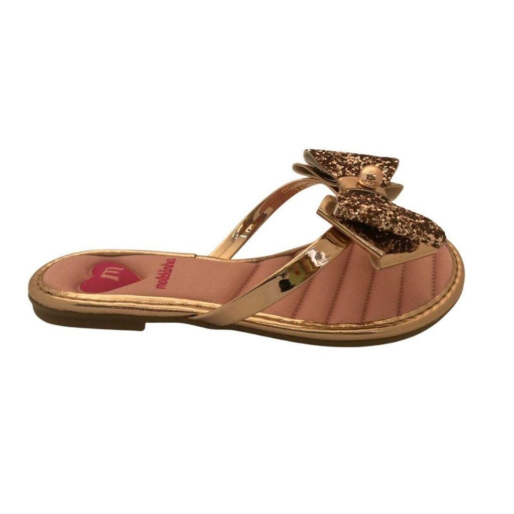 Chinelo F Molekinha - 2157.854 Ouro Rosado