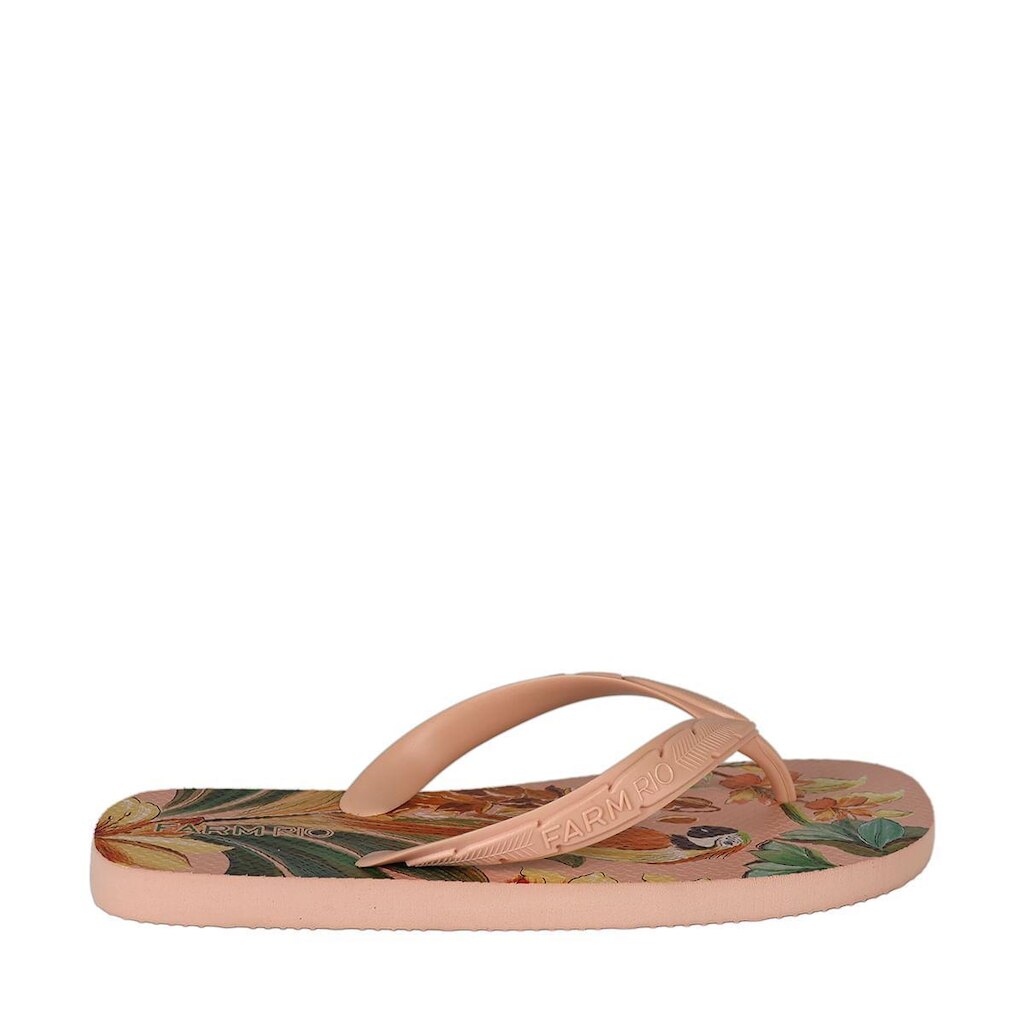 Chinelo Farm Flip Flop Jangada  Luna Sun Orange