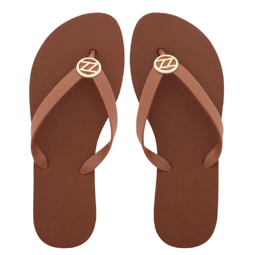 Chinelo Feminino Brizza Z190260144 Marrom