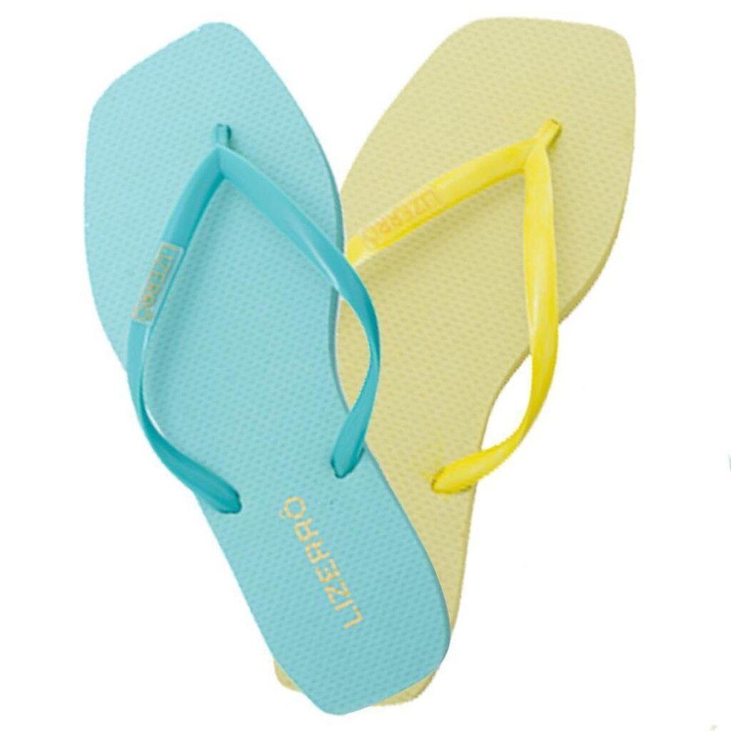 Chinelo Feminino De Dedo Borracha Bico Quadrado Kit 2