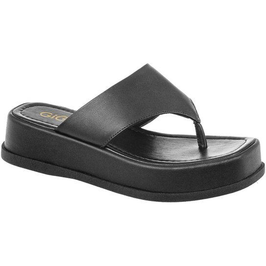 Chinelo Feminino De Dedo Plataforma Papete Flatform Puffer Confortável Original GiGiL
