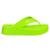 Chinelo Feminino Flatform Hit Green Petite Jolie PJ6141 - Verde