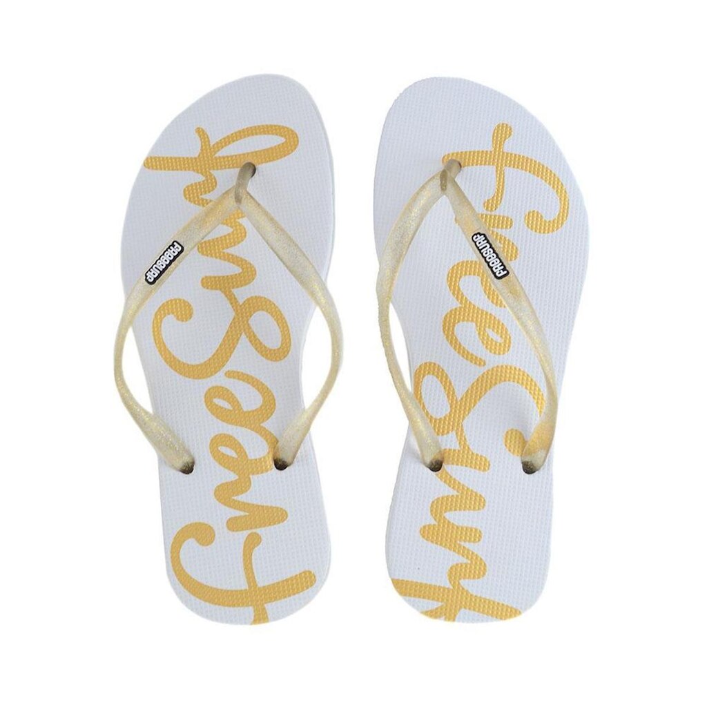 Chinelo Feminino Freesurf Sparkle Branco - 1227