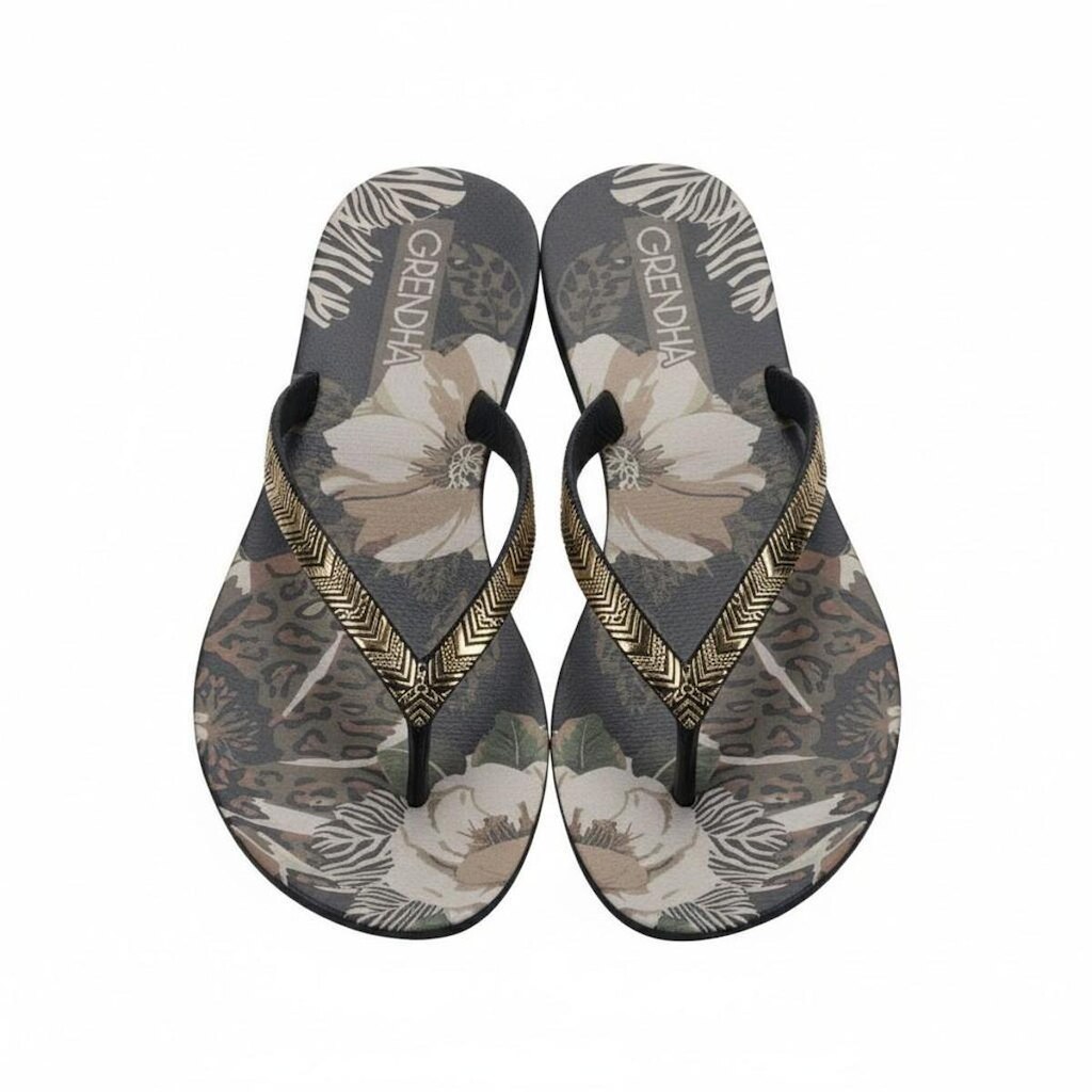Chinelo Feminino Grendha Amor Em Flor De Dedo 19086