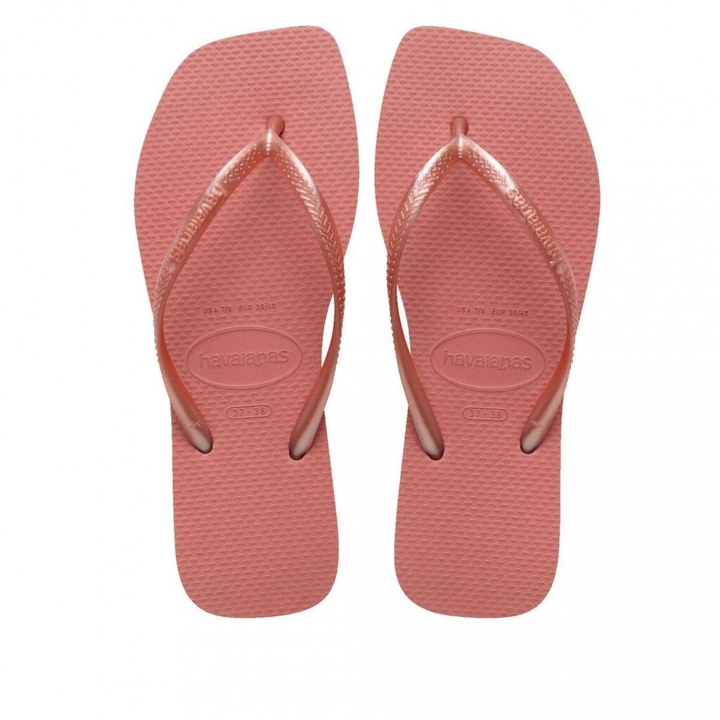 Chinelo Feminino Havaianas Glitter Slim Square