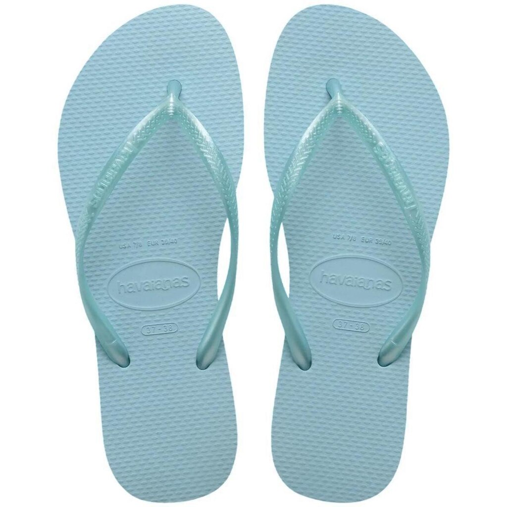 Chinelo Feminino Havaianas Slim Azul Maceió - 4000