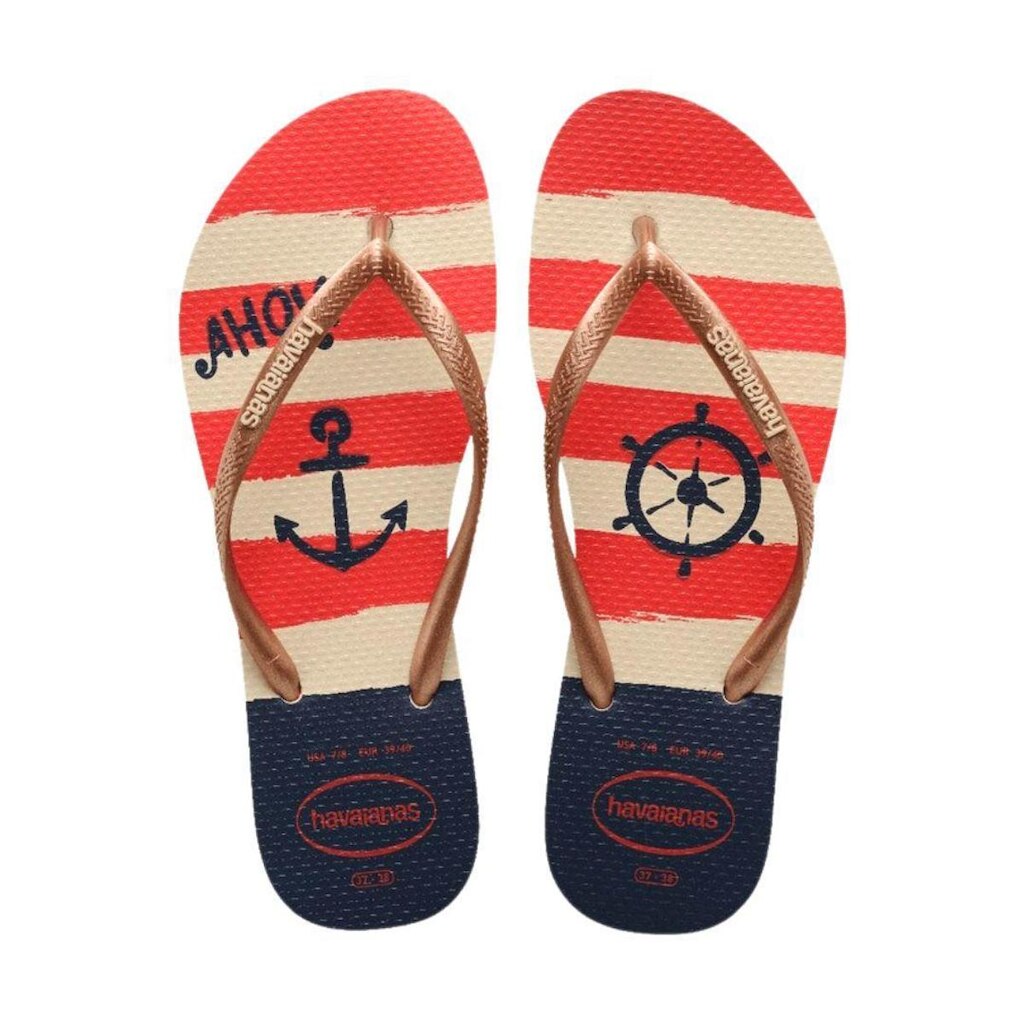 Chinelo Feminino Havaianas Slim Nautical Original