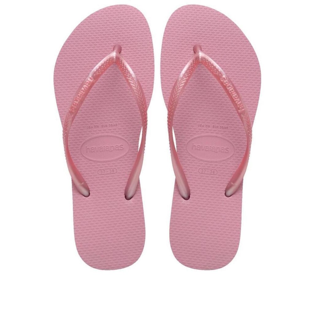 Chinelo Feminino Havaianas Slim Rose Chiffon