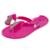 Chinelo Feminino Infantil Com Lacinho Miss Miss - Colorido