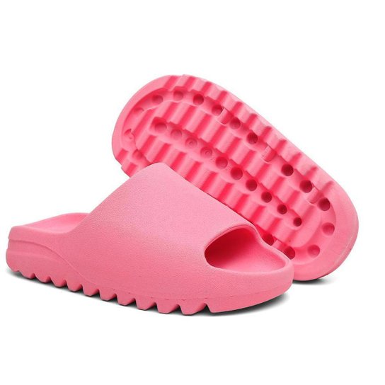 Chinelo Feminino Masculino Nuvem Slide Confortável Tratorado - Rosa é ruim? Chinelo Feminino Masculino Nuvem Slide Confortável Tratorado - Rosa é boa?