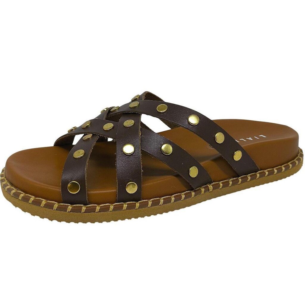 Chinelo Feminino Papete Flat Calce Facil Moderno Lia Line