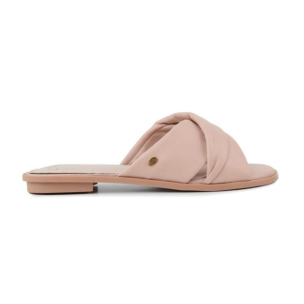 Chinelo Feminino Parô 365 Days Couro Fly Rosa Bisque - 20062