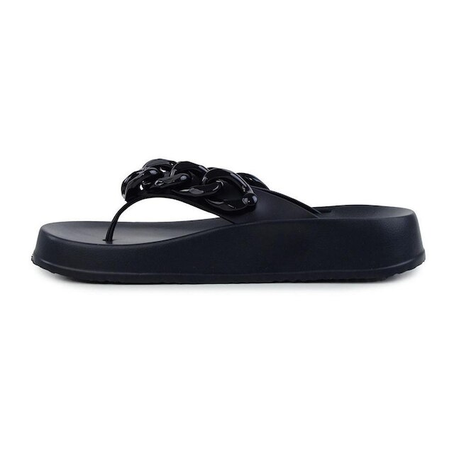 Chinelo Feminino Petite Jolie Basic Preto - PJ7225