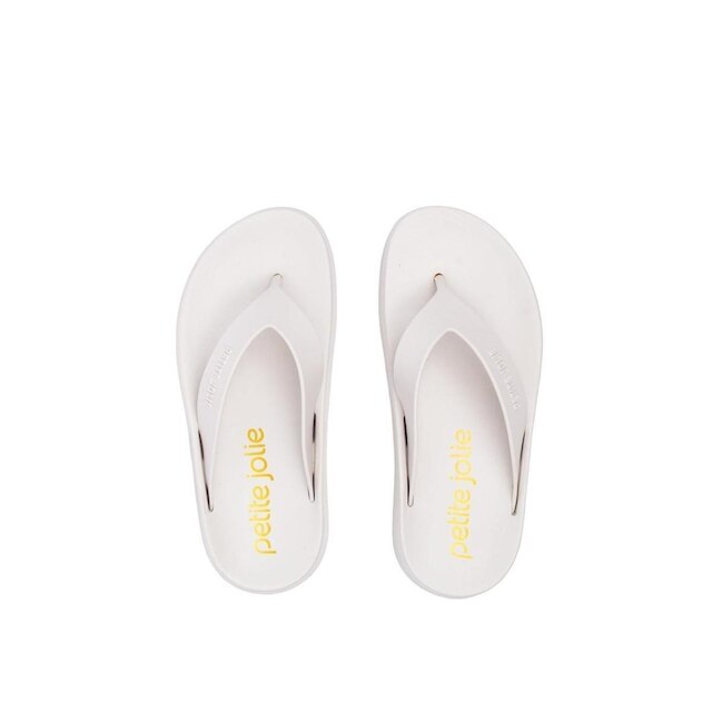 Chinelo Feminino Petite Jolie Basic Soft Bege - PJ6818