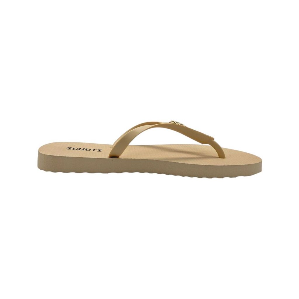 Chinelo Feminino Schutz Classic Bege