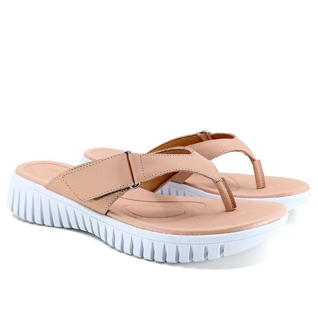 Chinelo Feminino Usaflex Couro Ah0110005