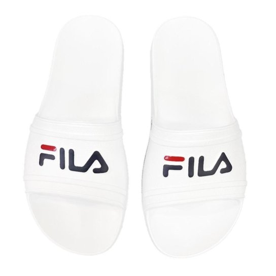 Chinelo Fila Flip Flop Sleek Feminino Branco Netshoes
