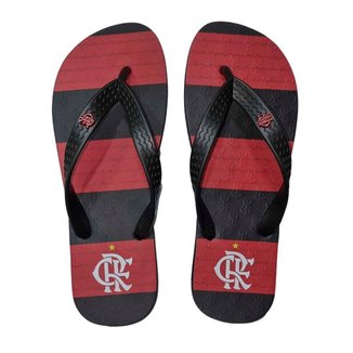 Chinelo Flamengo Manto 1 2022 Preto/Preto 41/42